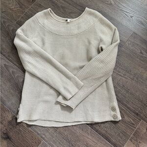 Talbots off white Knit Sweater